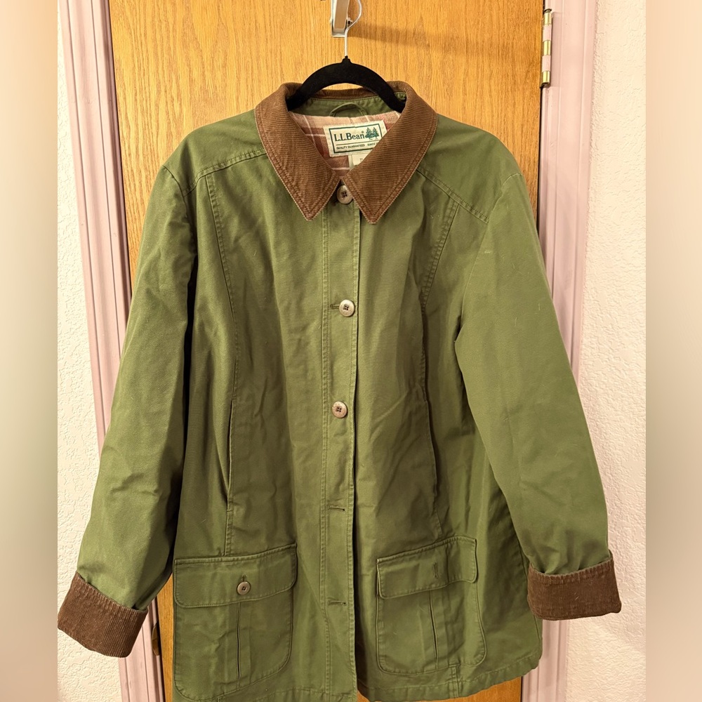 LL Bean Barn Coat